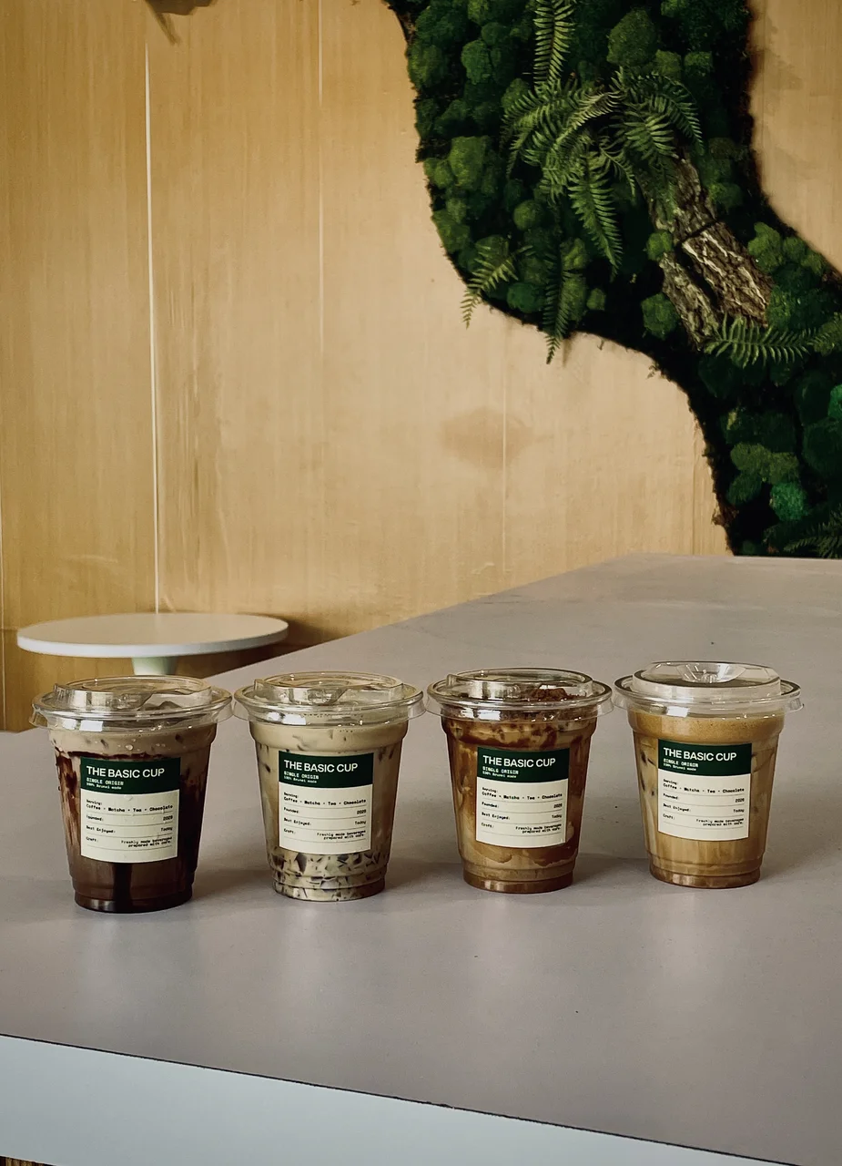 The Basic Cup loyalty card on Chup