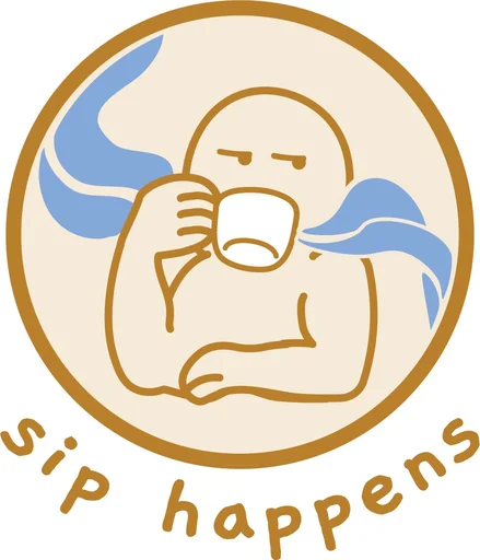 Sip Happens logo