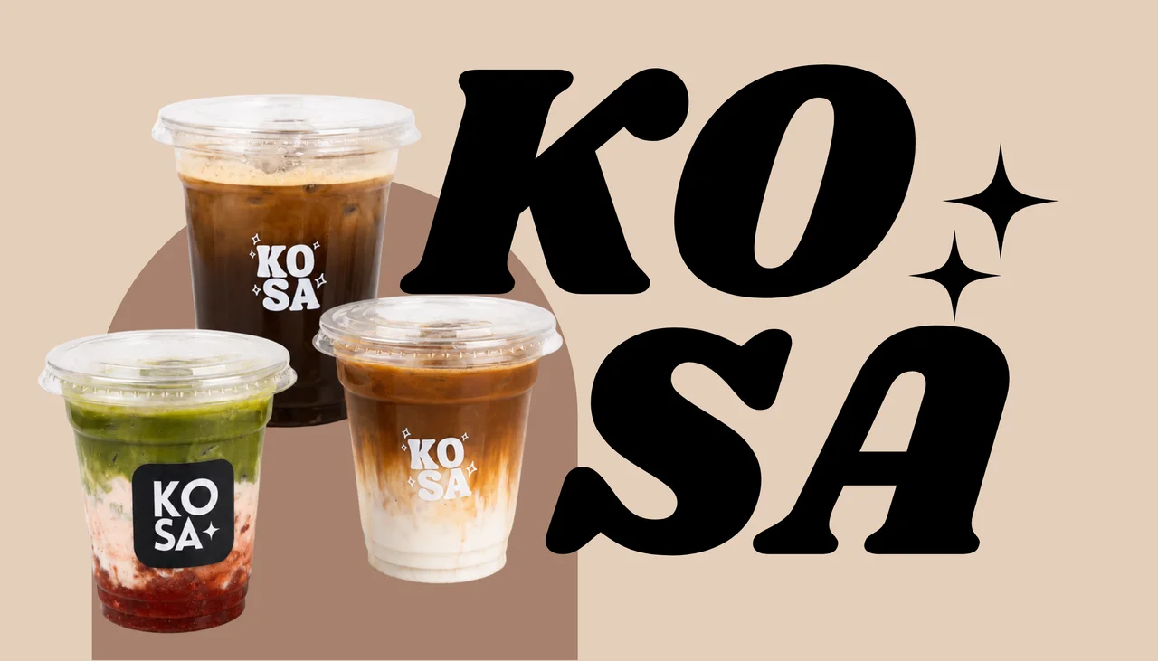 KOSA Cafe loyalty card on Chup