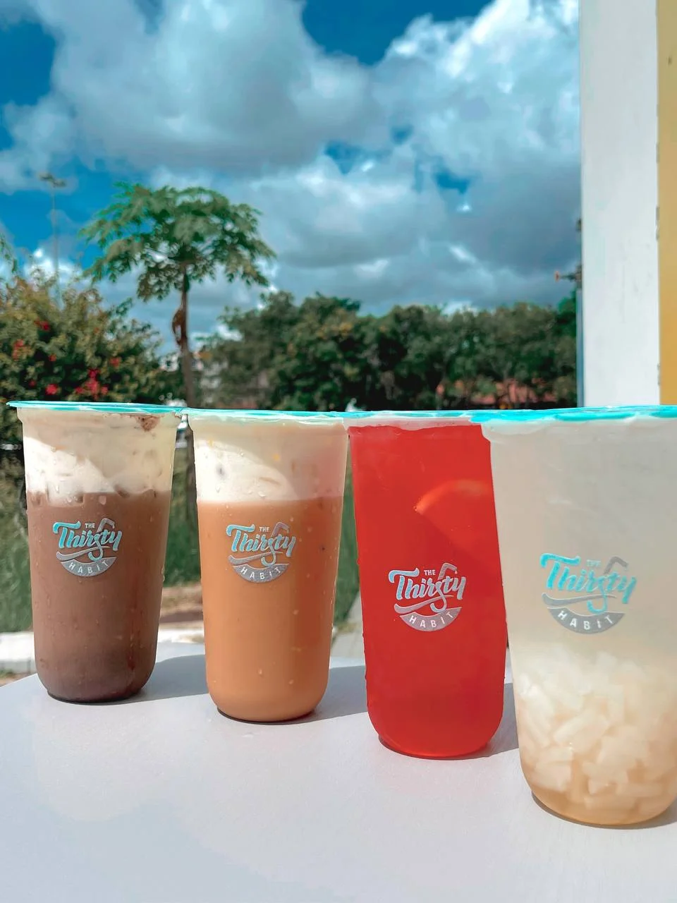 The Thirsty Habit loyalty card on Chup