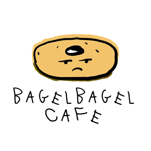 bagelbagel Cafe logo