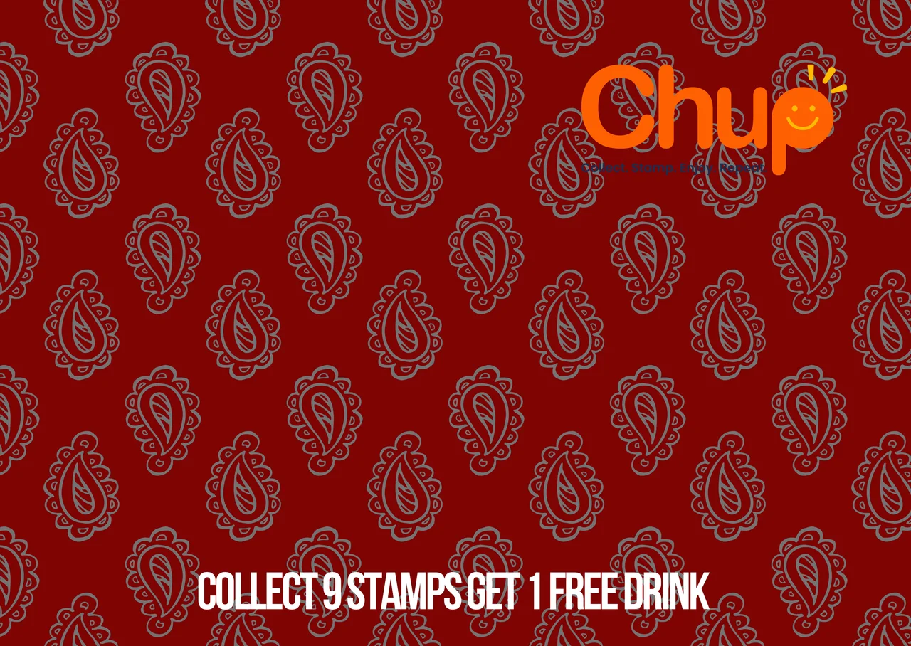 Kopi Street loyalty card on Chup